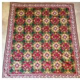 Modern Heirloom Patchwork Quilted Bedspread