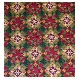 Modern Heirloom Patchwork Quilted Bedspread