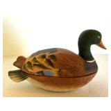 Lenox Bowl, Valero Goblets & Duck Decor Mixed Lot