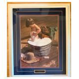 Jim Daly - "Saturday Night"  Framed Print