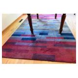 Multicolor Geometric Area Rug