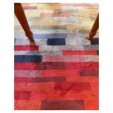 Multicolor Geometric Area Rug