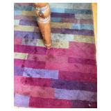 Multicolor Geometric Area Rug