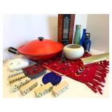 Mixed Lot of Home Decor, Bottles & Household Items