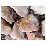 Rose Quartz Rough Stone Collection (Lot of 10)