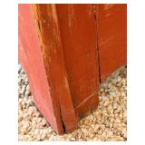 Vintage Painted Drop-Leaf Cabinet