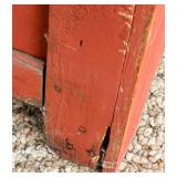 Vintage Painted Drop-Leaf Cabinet