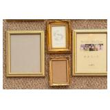 Golden Picture Frames Assortment (Lot of 10)