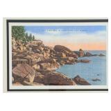 Lake Superior Framed Art Prints (Lot of 2)