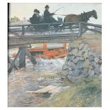 Carl Larsson - The Bridge - Framed Print