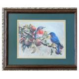 Mike Jackson - Bluebirds - Framed Print