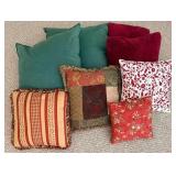 Decorative Pillow Lot of 8