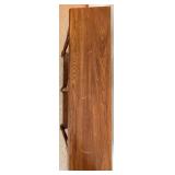 Wood Console Table With Shelf
