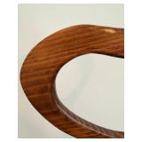 Heart-Shaped Wooden Rack Stand