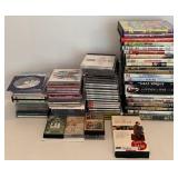 Mixed Music CD & Movie DVD Entertainment Lot