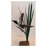 Benson Baskets & Benches Loon Basket With Loon Artwork