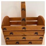 Benson Baskets & Benches Loon Basket With Loon Artwork