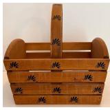 Benson Baskets & Benches Loon Basket With Loon Artwork