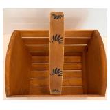 Benson Baskets & Benches Loon Basket With Loon Artwork