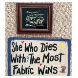 Religious Wall Decor Signs Mixed Lot of 11