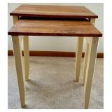 Wood Nesting Tables (Set of 2)