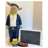 Pig Chalkboard Figure