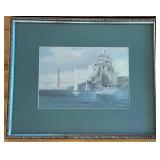Signed Framed Nautical Prints (Lot of 3)