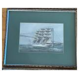 Signed Framed Nautical Prints (Lot of 3)