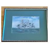 Signed Framed Nautical Prints (Lot of 3)
