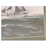 Signed Framed Nautical Prints (Lot of 3)