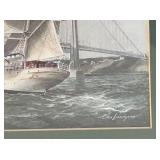 Signed Framed Nautical Prints (Lot of 3)