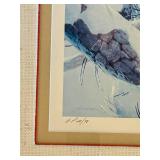 Fernandez Signed Winter Branches Signed Lithograph Prints (Lot of 2)