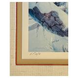 Fernandez Signed Winter Branches Signed Lithograph Prints (Lot of 2)