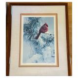 Fernandez Signed Winter Branches Signed Lithograph Prints (Lot of 2)