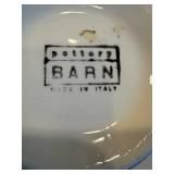 Pottery Barn Vase, Pier 1 Lotus Bowls, Tray & Placemats Mixed Lot
