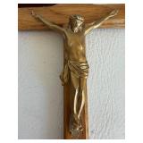 Wooden Crucifix Pair (Lot of 2)