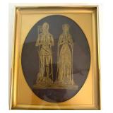 Mario Sambuco Orvieto Plate & Framed Art Mixed Lot