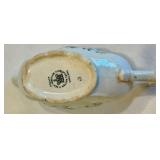 Decorative Floral Wall Art, Painted Glasses, Plates & Ceramic Server Mixed Lot
