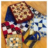 Handmade Quilted Placemat Assortment