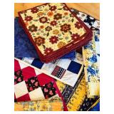 Handmade Quilted Placemat Assortment