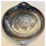 Artisan Made Pottery Serving Dish & Bowl (Lot of 2)