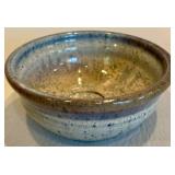Artisan Made Pottery Serving Dish & Bowl (Lot of 2)