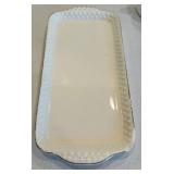 Hobnail Milk Glass Candleholders, Creamer and Sugar & Tray 8-Piece Mixed Lot