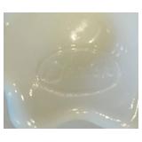 Hobnail Milk Glass Candleholders, Creamer and Sugar & Tray 8-Piece Mixed Lot