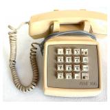 Vintage AT&T 100 Push Button Desk Phone