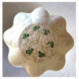 Mixed Lot: Floral China Dishes including Belleek & Framed Still Life Art
