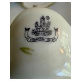 Mixed Lot: Floral China Dishes including Belleek & Framed Still Life Art