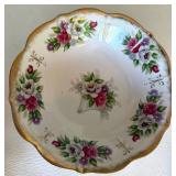 Mixed Lot: Floral China Dishes including Belleek & Framed Still Life Art
