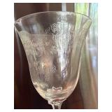 Wine Wall Art, Lighted Wine Bottle & 9 Patterned Wine Glasses