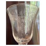 Wine Wall Art, Lighted Wine Bottle & 9 Patterned Wine Glasses